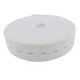thumbnail image 1 of MYUREN 1 Inch by 32 Yard White Buttonhole Elastic Band Heavy Stretch High Elasticity Knit Elastic Band, 1 of 4