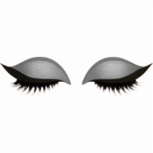 3-in-1 Lazy Eye Shadow Eyelash Patch Eye Makeup Stickers Lazy Makeup