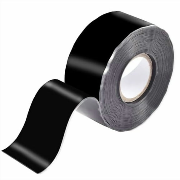 Self Fusing Silicone Tape 1 in x 15 Ft Waterproof Flexible Self Amalgamating Tape for Hose Repair Sealing Pipes Plumbing Water Emergency Pipeline Repair and Electrical Cable Winding