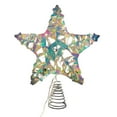 thumbnail image 4 of Adorno de estrella para árbol de Navidad BLESIY con luces LED Multicolor, 4 of 8