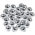 thumbnail image 1 of veasfak 50 Pcs 8mm Entretoise en Acier Inoxydable Grand Trou Perle Ronde Ample Bijou Charme 4mm, 1 of 9
