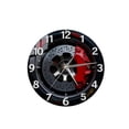 thumbnail image 1 of Reloj de pared 2D, reloj decorativo con números grandes, diseño artístico y vintage. 25 cm de diámetro, 1 of 8