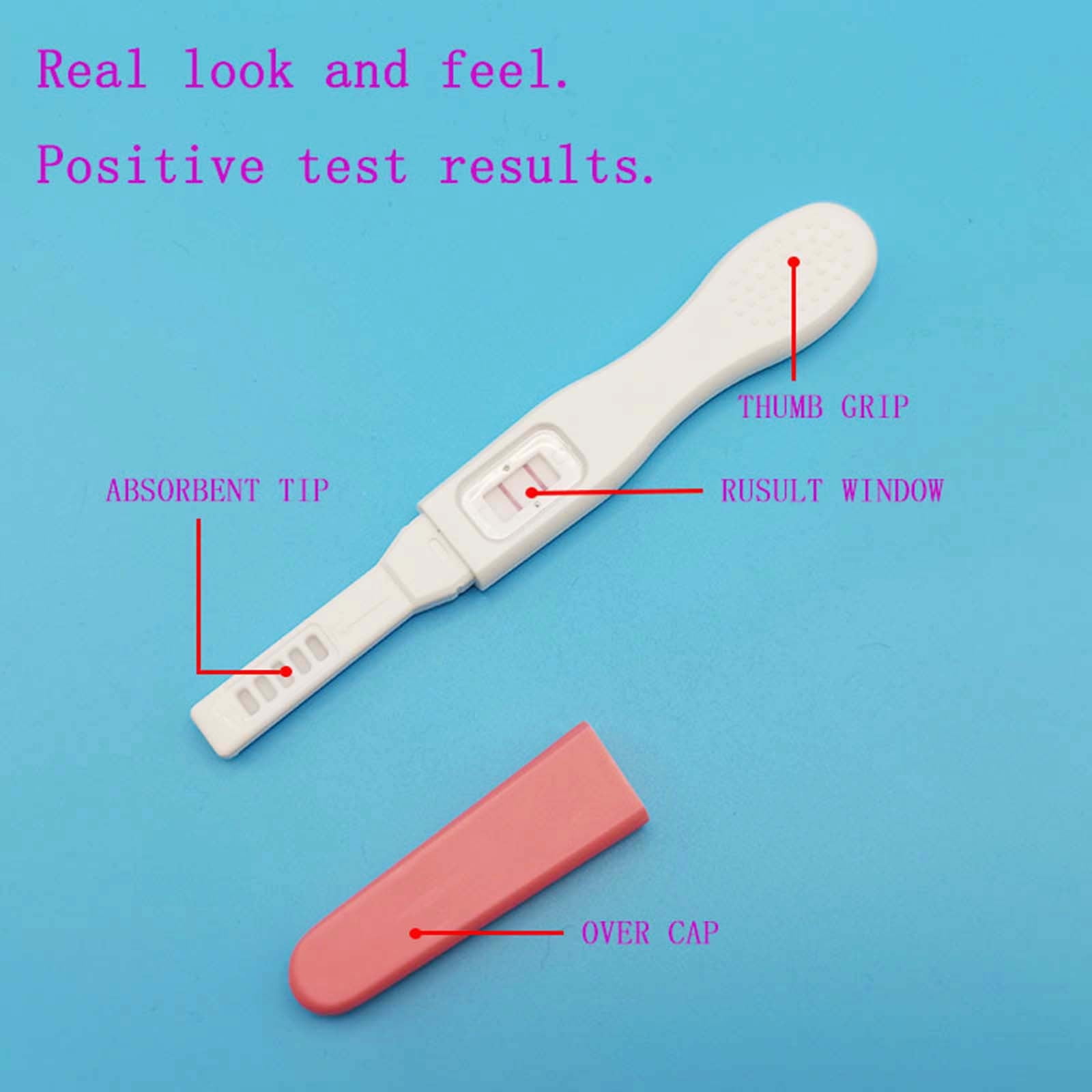 2pc Fake Pregnancy Test Stick Turns Positive Pregnancy Test Stick Pregnancy Joke Give Him A Surprise