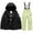 Black+Green, variant on HUXUN-Kids Winter Warm Snowsuit Outfit - Boys Girls Thermal Ski Jacket and Pants Set, Windproof Snowsuit for Cold Weather, Ideal for Skiing and Snow Play(Black Beige,8-9Years)