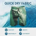 thumbnail image 5 of JRXY Majestic White Shark Portrait Summer Boardshorts Men's Beach Board Shorts Pants S, 5 of 7