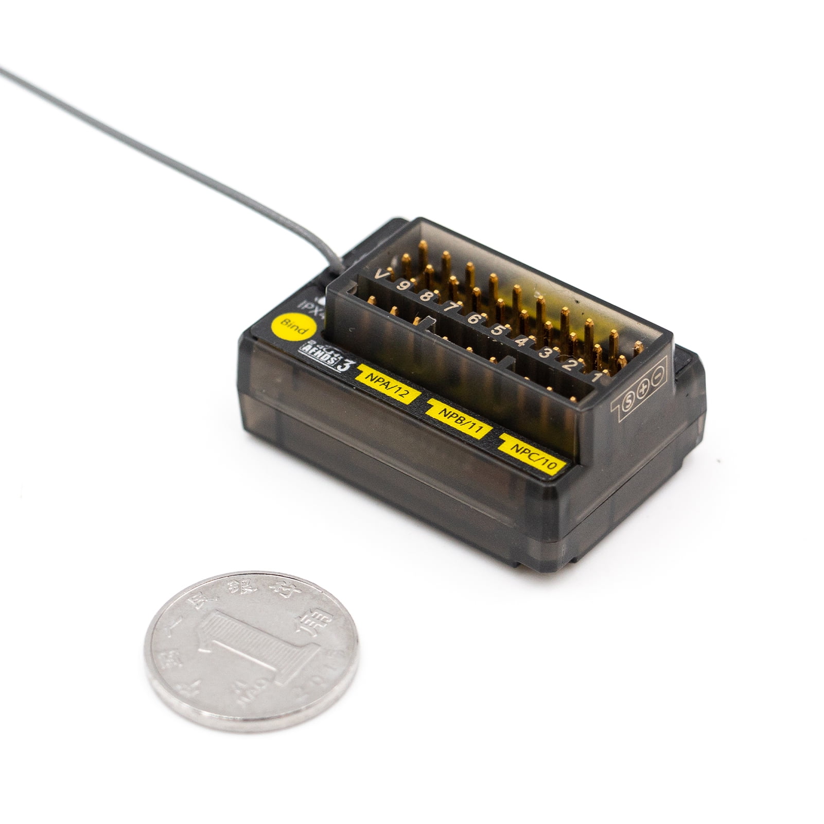 FLYSKY FGr12B 2.4GHz 12CH Receiver PWM PPM Ibus for AFHDS3 Transmitters RF  Modules PL18/ NB4 /NB4 Lite RC Car Boat Vehicle - Walmart.ca