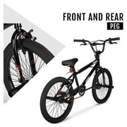 Hyper Bicycles 20 Boys Spinner BMX Bike, Children Ages 8-13, Black