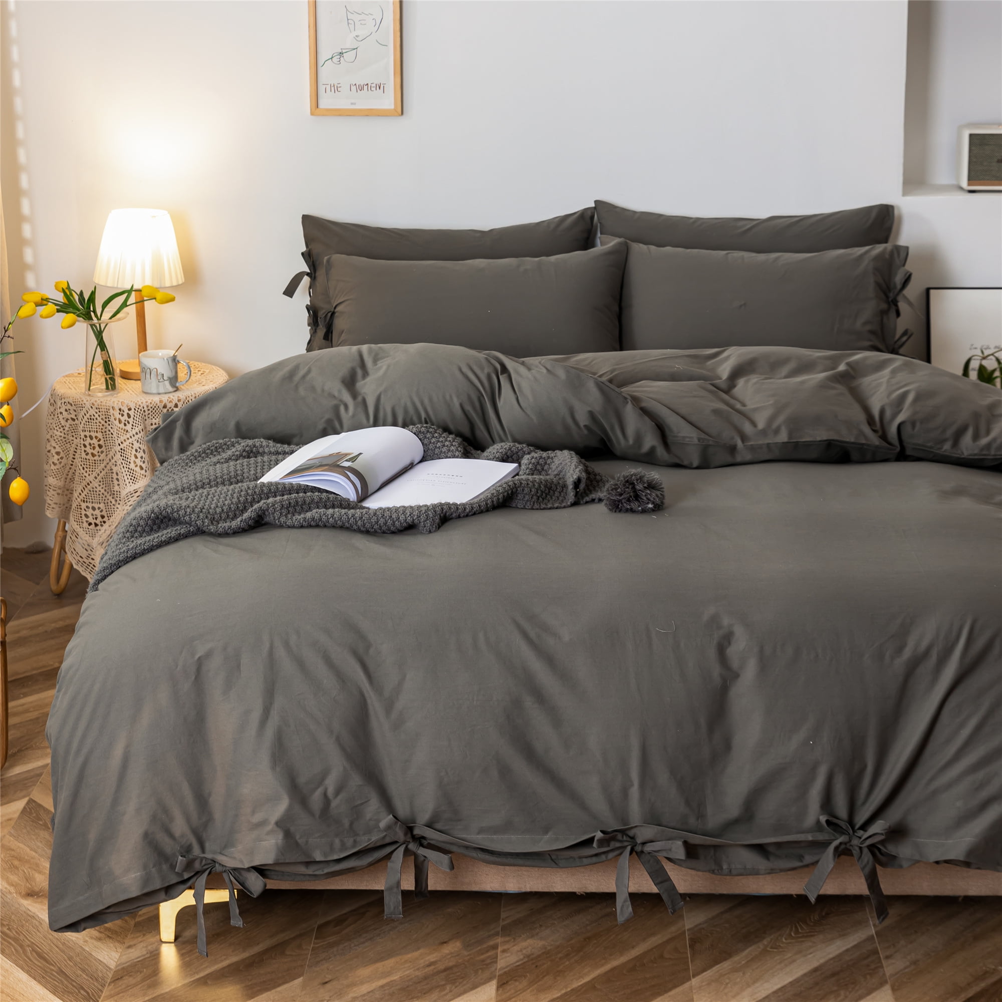 ALOANES Hypoallergenic Organic Standard Cotton 300 TC 3 Piece Duvet