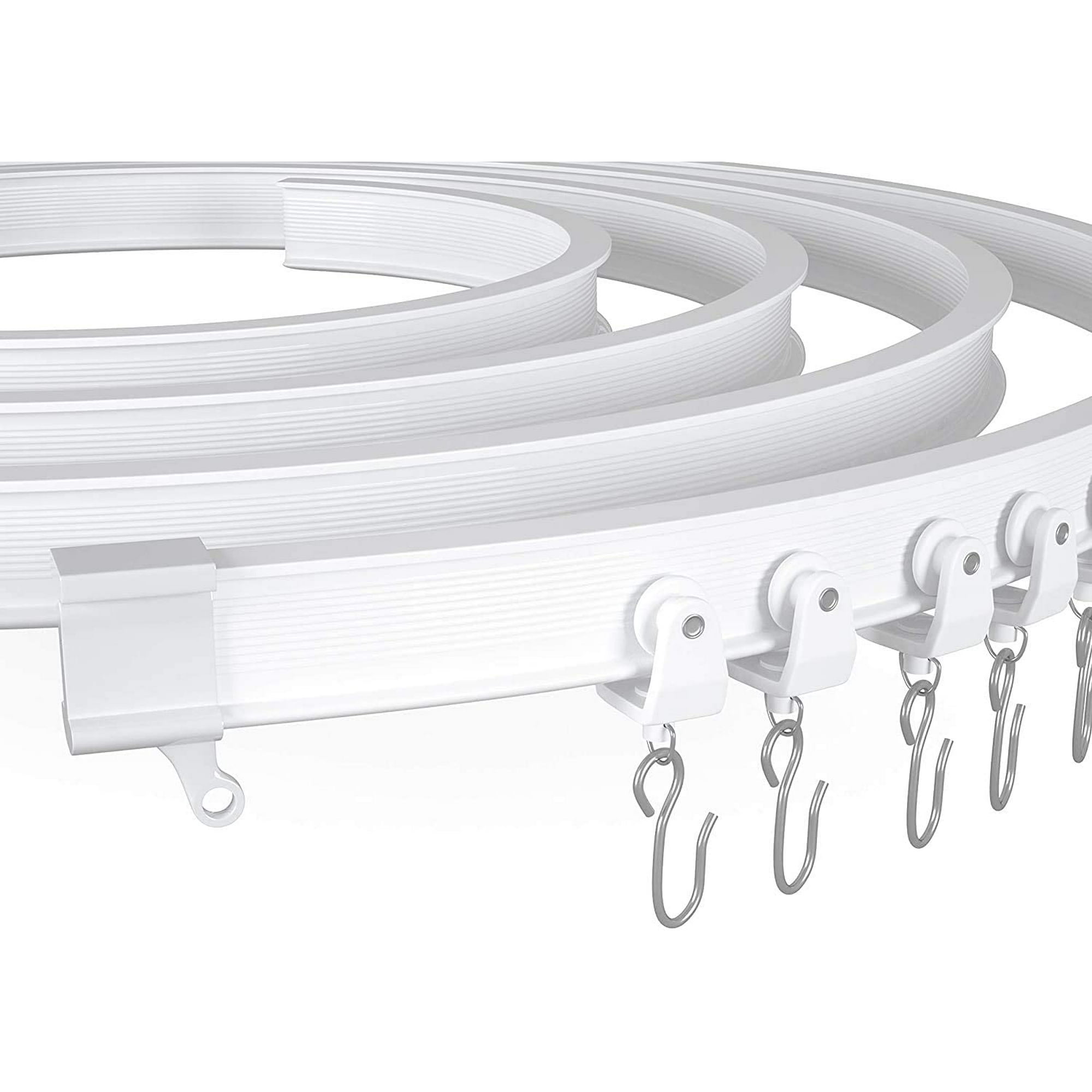 3m Ceiling Curtain Track Curved Rail Flexible For Curtains Room Divider