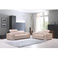 thumbnail image 2 of HomeRoots 366253 Beige Sofa Loveseat - 160 x 82 x 66 in., 2 of 4