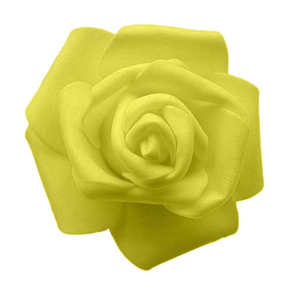 Yesbay Artificial PE Foam Rose Flowers Head DIY Wedding Home Room Decor,Light Pink