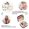 thumbnail image 4 of Musical Instrument Travel Portable Square Earring Holder with Necklace Holder, Storage Box, and Travel Organizer - Ideal for Girls and Women, 4 of 6