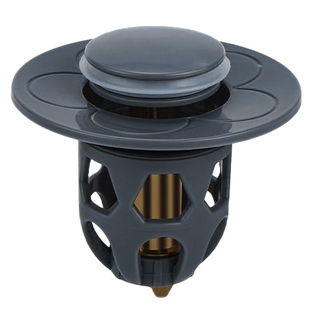 Tapón para lavabo Fullofcarts Gadget Tapón para lavabo 2 en 1 Tapón universal para desagües Colador para lavabo Recambio para tapón para lavabo