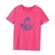 thumbnail image 3 of Camiseta para Mujer Verano Regular Fit Moda Traje Ropa Deportiva Manga Corta Top Rosa Rosa, 3 of 7