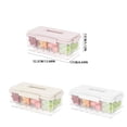 thumbnail image 4 of Yuarrent Caja de refrigeración ABS para acampar, ideal para aventuras al aire libre. Caja de refrigeración helada. Un sabor. Kits de desorden para acampar rosa, 4 of 6