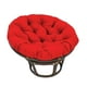 thumbnail image 4 of Cojines para hamaca, cojín colgante para silla de huevo, lavable, 60 x 60 cm Rojo, 4 of 8