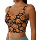 thumbnail image 2 of Balery Halloween Pumpkins Sujetadores deportivos con espalda cruzada para mujer, acolchados, sin costuras, de alto impacto, ideales para yoga, gimnasio, entrenamiento y fitness.-, 2 of 8