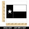 thumbnail image 2 of Texas State Flag Self-Inking Rubber Stamp Ink Stamper - Red Ink - Large 1-1/2 Inch, 2 of 7