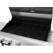 Nexgrill Deluxe 5-Burner Propane BBQ Grill with Side Burner and Foldable Side Table, Stainless Steel Control Panel, Electric Ignition, 60,000 BTUs Output, Gas Grill Perfect for Gatherings - 72