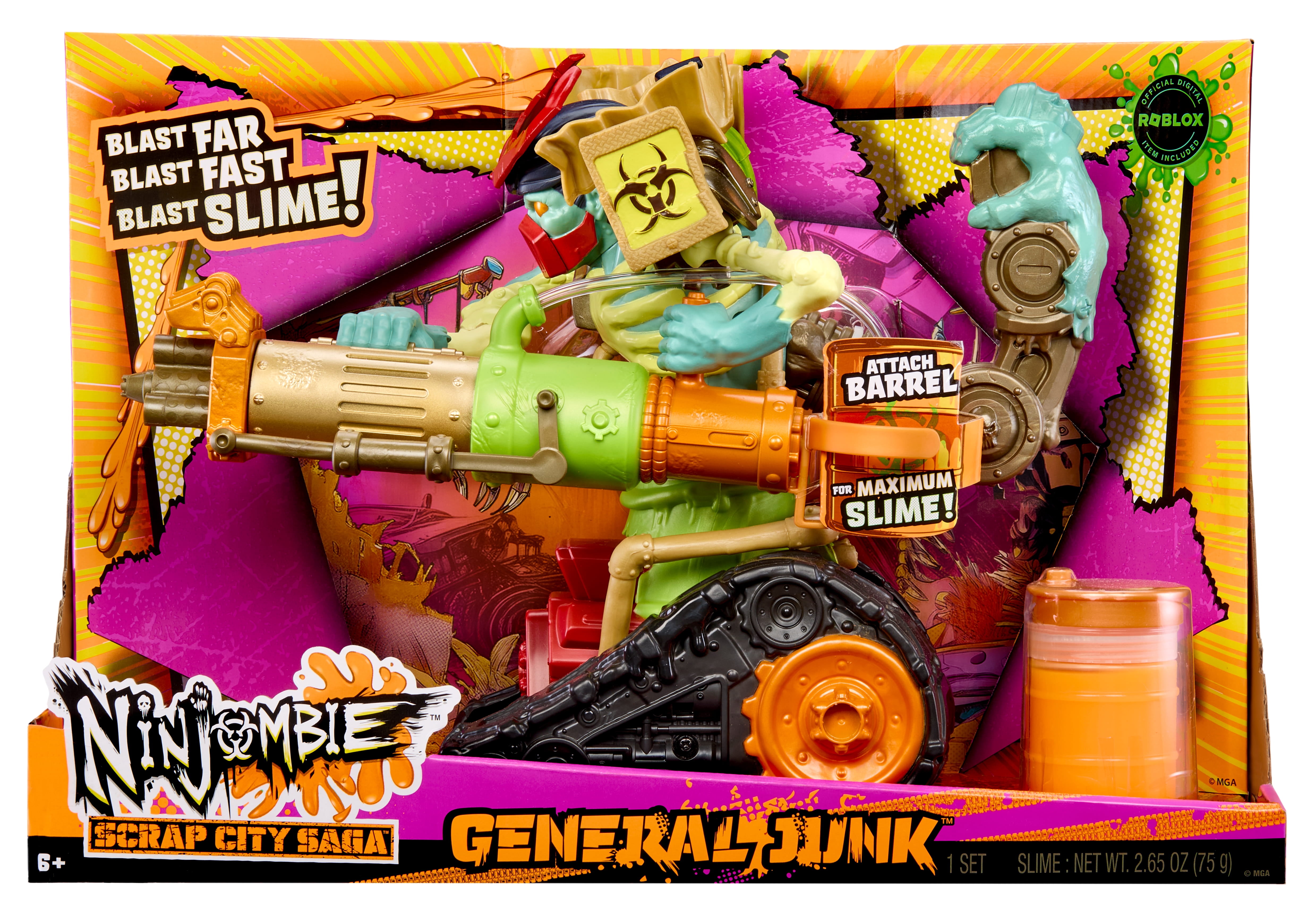 Ninjombie Motorized Mech Slime Shooter - General Junk