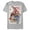 Athletic Heather, variant on Men's Batman Harley Quinn Joker Poker Card Graphic Tee Red Heather 2X Large