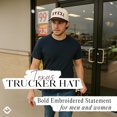 thumbnail image 4 of TEXAS Backwards Hat – Funny Embroidered Trucker Cap, Bold Western Style for Texans with a Sense of Humor, Casual Southern Statement Hat, 4 of 5