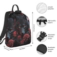 thumbnail image 2 of Easygdp Rose Full Moon Black Wolf para Easygdp Yak - Mochila Casual Ligera y Resistente para Viaje y Senderismo para Hombres y Mujeres, 2 of 7