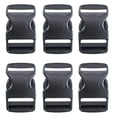 thumbnail image 3 of West Coast Paracord Webbing Strap Kit - 10 1-Inch Plastic Buckles - 10 Tri-glide Slides - 10 Pack 1-Inch Black Nylon Webbing, 3 of 4