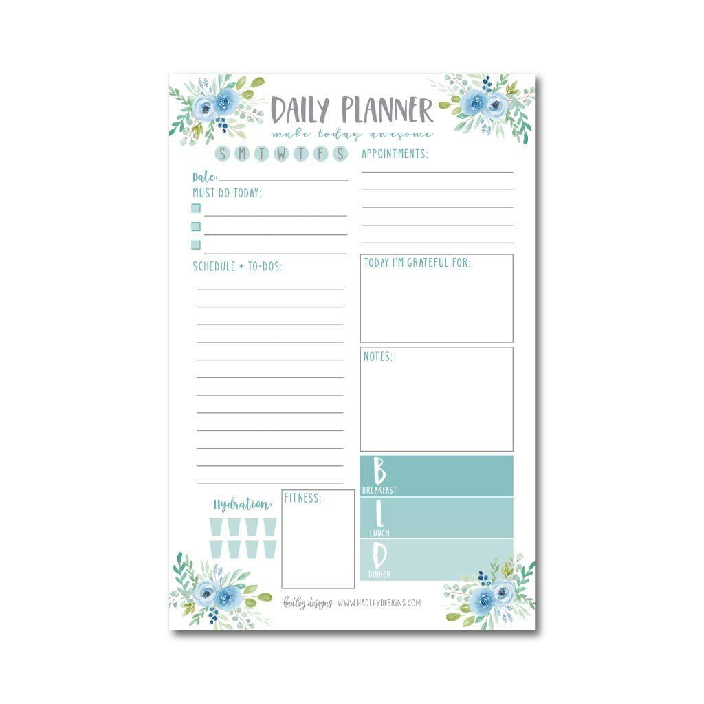 6x9” Day Planner Note Pad 2021 Undated Planner To Do List Notepad Teak & Moon Today's Plan Daily Planner Pad Notepad Checklist Productivity Organizer School Planner Daily To Do List Tear Off Work Planner 62 pages 