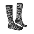 thumbnail image 3 of Fotbe Horse Silhouette print Women's Men's Novelty Crew Socks Cotton Socks Knee High Socks for Walking,Running,Nurses,Pregnancy, 3 of 9