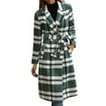 thumbnail image 3 of Vedolay Coat Women Open Front Fall Coat Work Women Winter Coat Green,L, 3 of 5