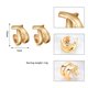 thumbnail image 3 of Joyería de moda para mujer, pendientes dorados de estilo Vintage, accesorio para niña, 3 of 7