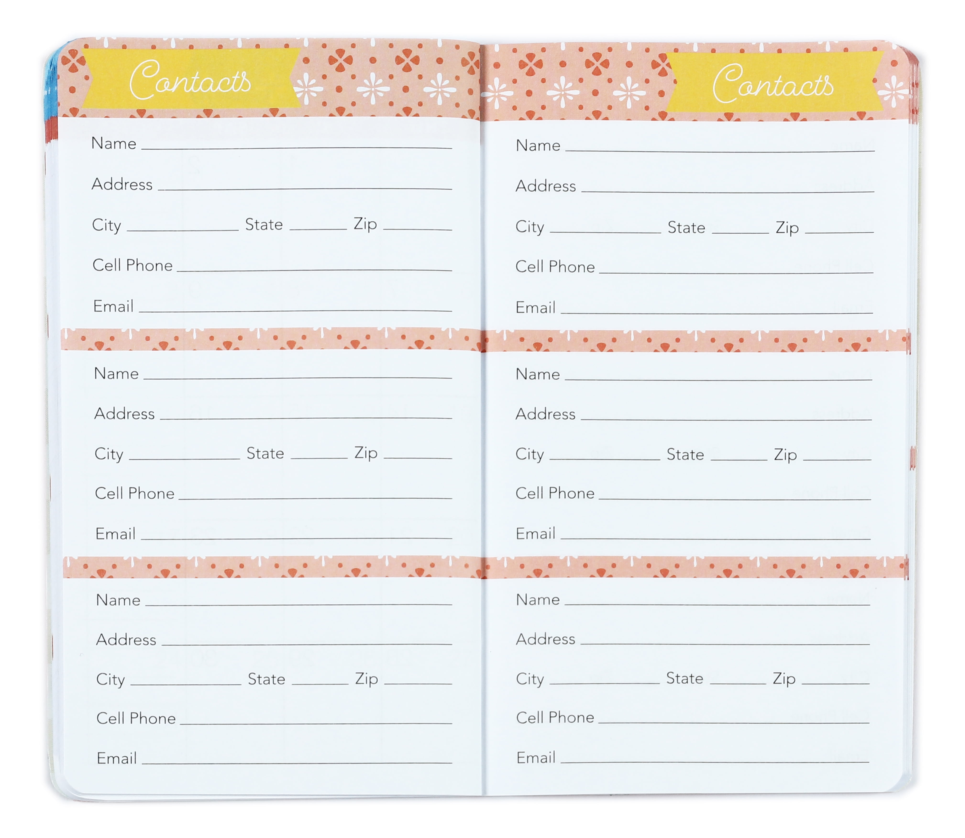 The Pioneer Woman Sweet Rose 11-Piece 2-Year Monthly Planners, January 2022  - December 2022 - Walmart.com