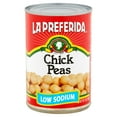 La Preferida Chick Peas, Low Sodium, 15 Oz