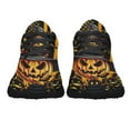 thumbnail image 5 of Halloween Pumpkin American flag Shoes Sneakers for Women Men Black Size 13, 5 of 7