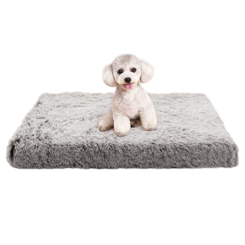 Large Dog Bed for Medium, Large Dogs, Orthopedic EggCrate Foam Dog Bed