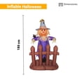 thumbnail image 3 of Inflable de Halloween La Merced Espantapájaros Figura Decorativa 1.80 cm de alto, 3 of 6