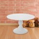 thumbnail image 4 of SHOWERORO Decorative White Iron Cake Stand Para Postres Y Dulces Con Base Alta Para Casa, 4 of 8