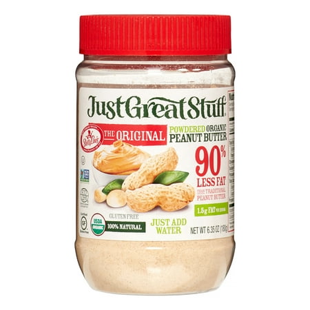 Just Great Stuff Organic Powdered Peanut Butter, 6.35 Oz, 1