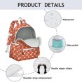 thumbnail image 4 of Pug Dog Backpack for School,Cute School Bag,Schoolbag with Adjustable Shoulder Straps & Padded Back,13.4"x11"x4.7", 4 of 6