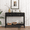 Black, variant on Leumius 29.53" Tall Console Table with Drawers, Narrow Wood Accent Sofa Table Entryway Table with Storage Shelf for Entryway Front Hall Hallway Living Room Black