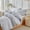 Dusty Blue-King, variant on Dusty Blue King Gingham Washed Microfiber Bedding Set