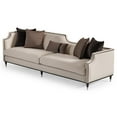 thumbnail image 5 of Michael Amini La Francaise Mansion Sofa - Cafe au Lait/Black, 5 of 18