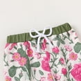 thumbnail image 6 of Happy Town Toddler Baby Girl Clothes 6M-4T Fall Winter Outfit Sets Long Sleeve Floral Sweatsuit Top and Sweatpants Infant Set, 6 of 7