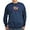 Navy, variant on - Jelly Bean Boy Sweatshirt (Dark) - Classic Crew Neck Sweatshirt