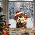 thumbnail image 4 of Hometravel Christmas Window Decorations, Cute Animal Theme Window Display, Festive Window Stickers and Decor for Seasonal Storefronts, Home, 4 of 7