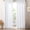 White, variant on Sleep Zone Jacquard Stripes Sheer Curtains with Silver Leaf Pattern, Semi-Blackout Curtain Panels Living Room Bedroom Bathroom 2 Panels, 52" x 84" White