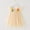 Beige, variant on Dpytoraw Toddler Girls Fly Sleeve Floral Tulle Holiday Party Dress Dance Party Princess Dresses Clothes Girls Party Dresses Size 5-6 Years
