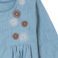 thumbnail image 2 of Neewe Linen Embroidered Womens Long Sleeve Shirts Casual Summer Fashion Ladie Tops Loose Fit Spring Lightweight Clothes Beach Vacation, 2 of 5