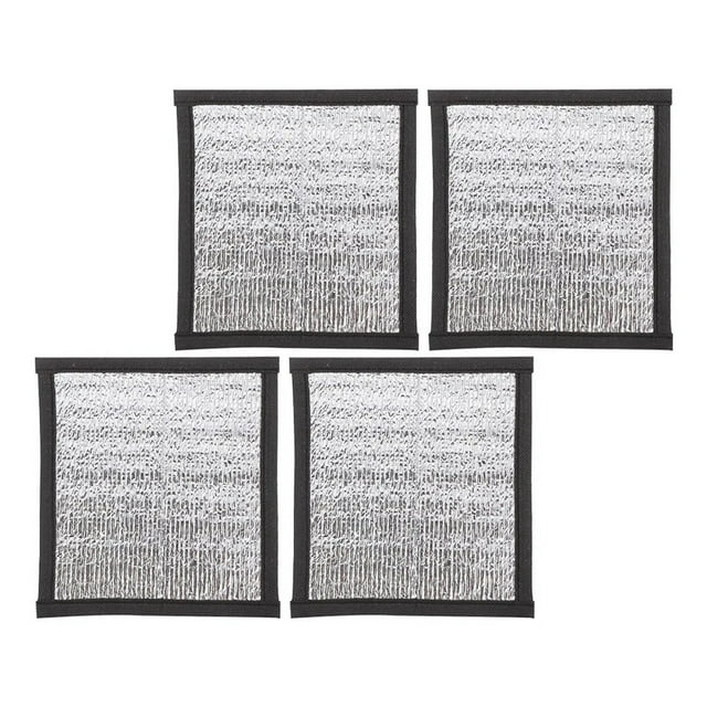 4 Pcs Coussin Chauffant pour Animaux Films Réfléchissants Isolation Chaude pour Nid Tapis d'Hiver, Facile à Utiliser